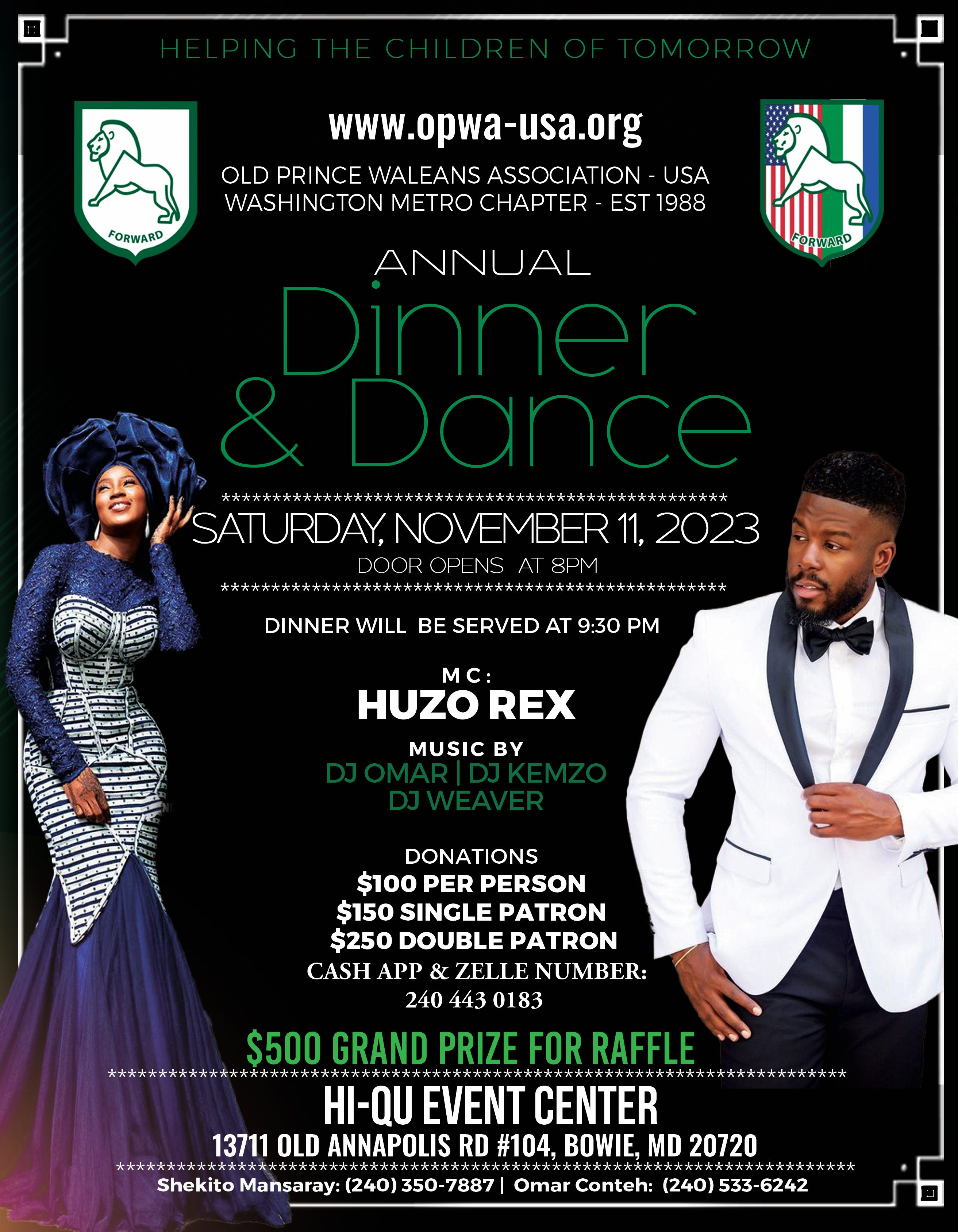 2023 Dinner and Dance